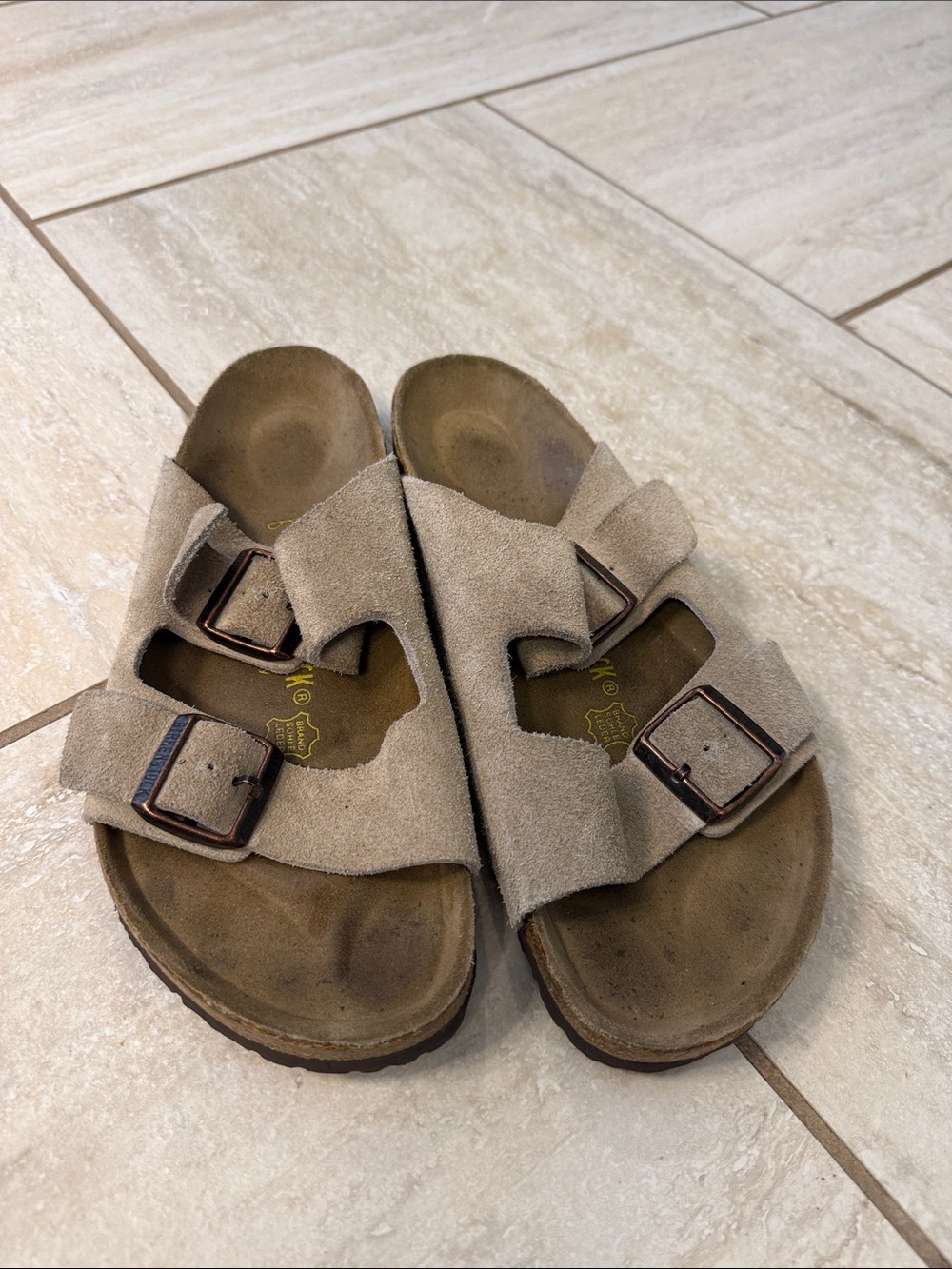 Birkenstock Arizona Suede Sandals